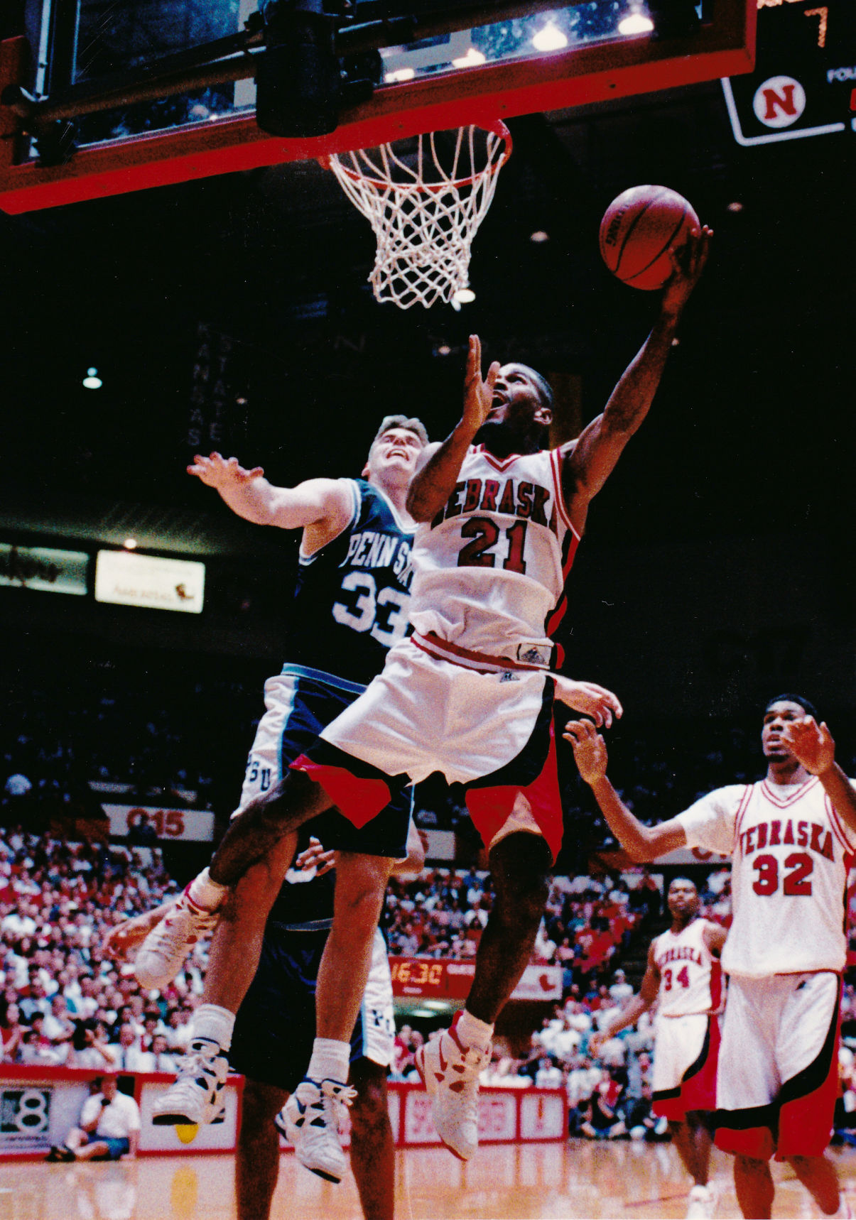 1995: Penn State 65, Nebraska 59